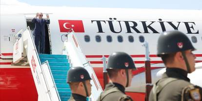 Cumhurbaşkanı Erdoğan, KKTC'ye gitti