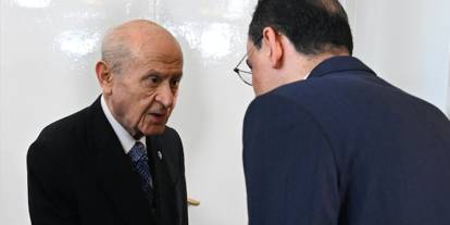 MHP lideri Bahçeli MİT Başkanı Kalın'ı kabul etti