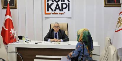 Sivas'ta "Açık Kapı Halkın Kapısı"