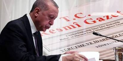 Cumhurbaşkanlığı tarafından yapılan atamalar Resmi Gazete’de