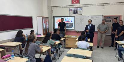 Gemerek Kaymakamı Enes Burak Koca, yaz kampını ziyaret etti