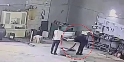 Hava basılan lastik patladı; 1 ölü