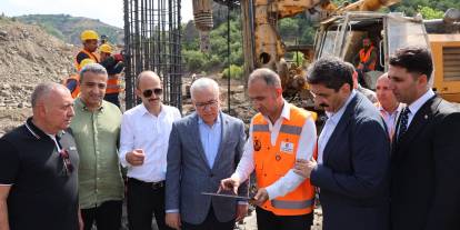Sivas Valisi Yılmaz Şimşek’ten Ulaşım ve Yatırım Hamlelerine Yerinde İnceleme