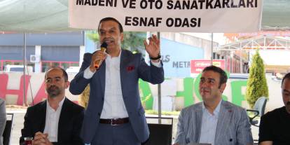Özyürek, Sivas esnafının sorunlarını dinledi, söz verdi!
