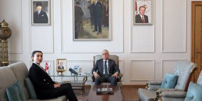 Sivaslı başkandan Yılmaz Şimşek'e ziyaret!