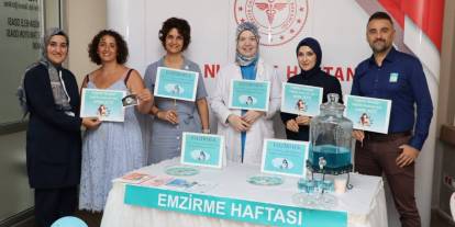 Sivas'ta anne sütünün  önemi anlatıldı