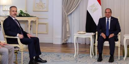 Sisi, Bakan Fidan'ı kabul etti