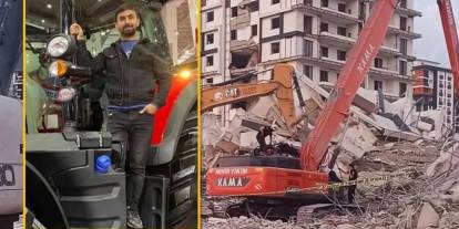 Sivaslı operatör 15 katlı binanın altında kaldı!