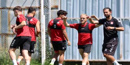 Sivasspor'da Bodrum maçı hazırlıkları başladı!