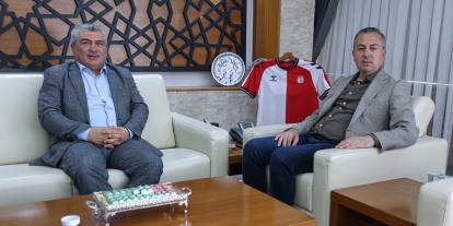 Altunkaya'dan Uzun'a veda ziyareti
