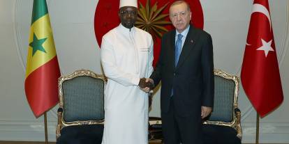 Erdoğan, Sonko'yu kabul etti!