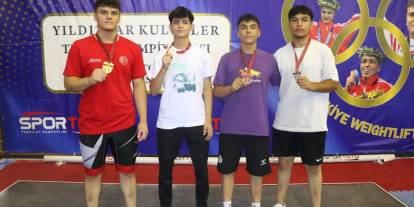 Sivas halterde Türkiye’nin en iyileri arasında