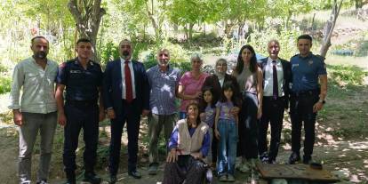 İmranlı Kaymakamı Fatma Bayalan, Kıbrıs Gazileriyle Buluştu
