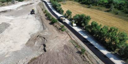 Akıncılar’da 5 kilometrelik asfalt çalışması tamamlandı