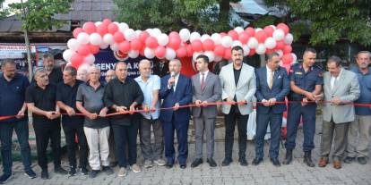 Köylüler içme suyu deposuna kavuştu