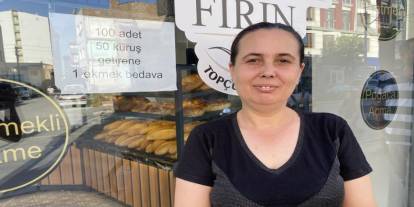 Fırıncı esnafı 100 adet 50 kuruş getirene 1 ekmeği bedava veriyor