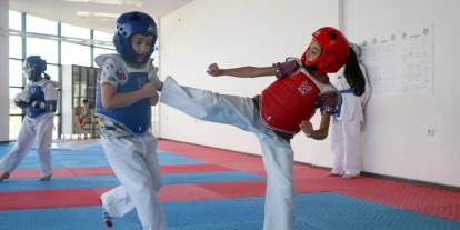 Taekwondo ile 30 Ağustos kutlaması