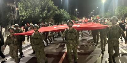 Sivas’ta 30 Ağustos yürüyüşü