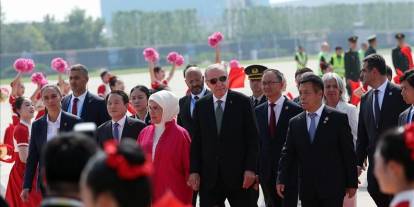 Cumhurbaşkanı Erdoğan, Çin'de