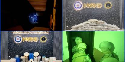 417,5 kilogram uyuşturucu madde ele geçirildi