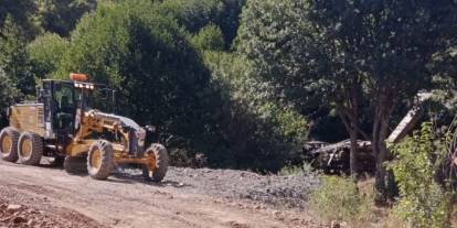 İl Özel İdaresi’nden 2 km’lik Yol Onarımı