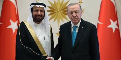 Cumhurbaşkanı Erdoğan, Rabia'yı kabul etti