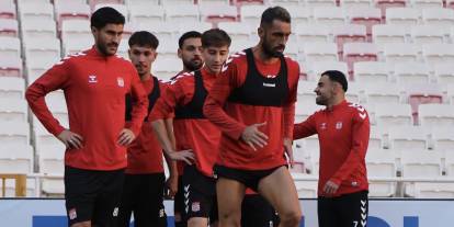 Sivasspor, stadyumda çalıştı