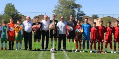 Sivas'ta U14 futbolunda perde açıldı
