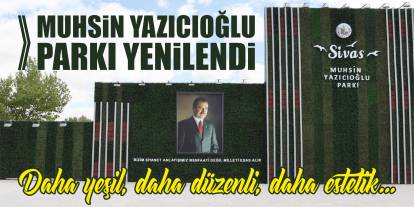 Muhsin Yazıcıoğlu Parkı yenilenen yeni yüzüyle hizmete açıldı