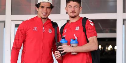 Sivasspor kafilesi Van'a Gitti