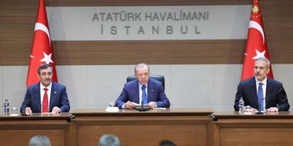 Erdoğan  Amerika’ya gitti