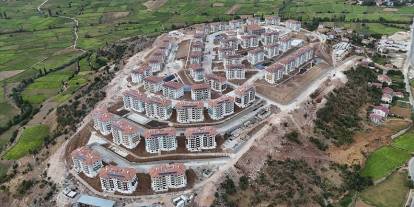 Deprem konutlarında sona gelindi