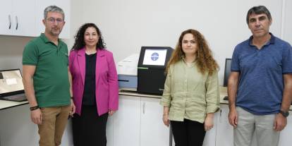 CÜTAM'dan önemli adım! Yeni nesil dizileme aracı hizmete girdi
