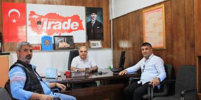 Astuna İnşaat yetkililerinden Karabal'a ziyaret