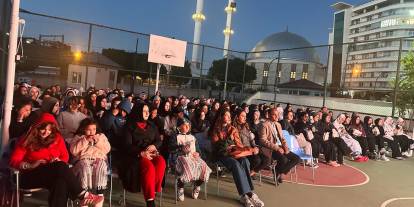 Sosyal Bilimler Lisesi’nden açık hava sinema etkinliği