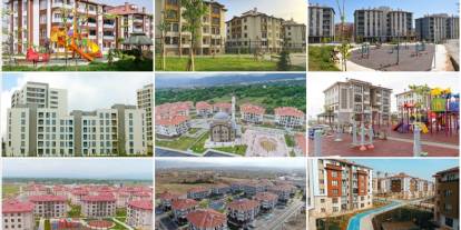 500 Bin Sosyal Konut Projesi ile 81 ilde uygun maliyetli evler inşa edilecek