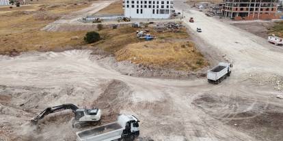Sivas Belediyesi’nden yeni bağlantı yolu çalışması