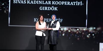 Sivas Kadınlar Kooperatifi  ödüle layık görüldü!