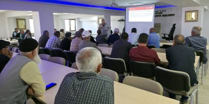 Sivas'ta çiftçilere destekleme modeli anlatıldı