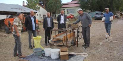 Ata tohumu fasulyeler geleneksel yöntemlerle üretiliyor