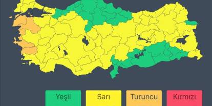 Sivas'a "sarı kod" uyarısı!