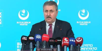 Destici: Meclis'te atılan sloganlar terör propagandasıdır