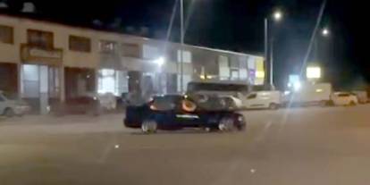 Sivas’ta 'Drift' yapan sürücüye gereken yapıldı!
