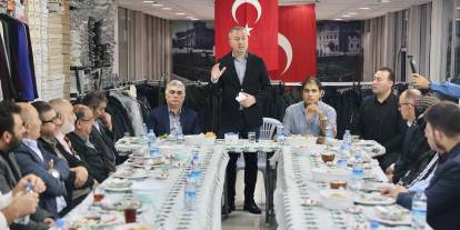 Başkan Uzun, esnafın taleplerini dinledi