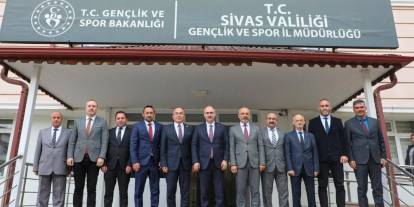 Sivas Gençlik ve Spor İl Müdürlüğü’ne Üst Düzey Ziyaret