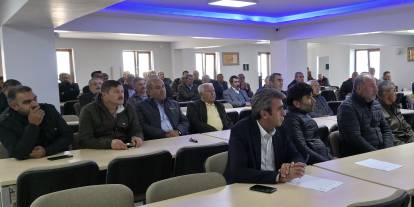 Sivas'ta muhtarlara tarım eğitimi