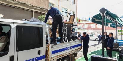 Sivas'ta kaldırım işgaline geçit yok!