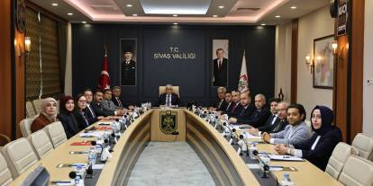 Sivas'ta kadın odaklı  ilk toplantı
