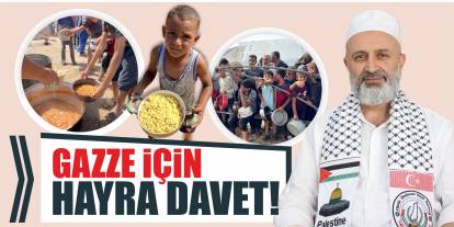 Sivas Ravza Derneği'nden "Gazze" için hayra davet!
