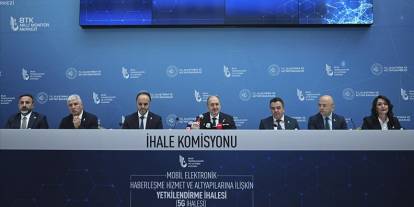 5G ihalesi için teklifler verildi